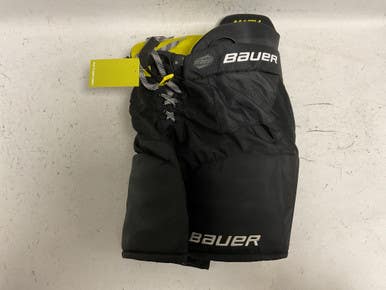 Used Bauer Supreme Mach Youth Pant Black And Yellow Lg 11855-s000201049
