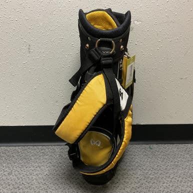 Used Maxfli Jr Stand Bag Black And Yellow 11855-s000201167