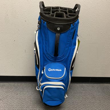 Used Taylormade Mens Cart Lite Bag Royal Blue And Black 11855-s000204151