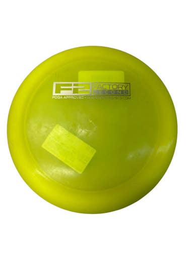Used Innova Factory 2nd Disc Golf Driver Optic Yellow 171g 11835-s000205924
