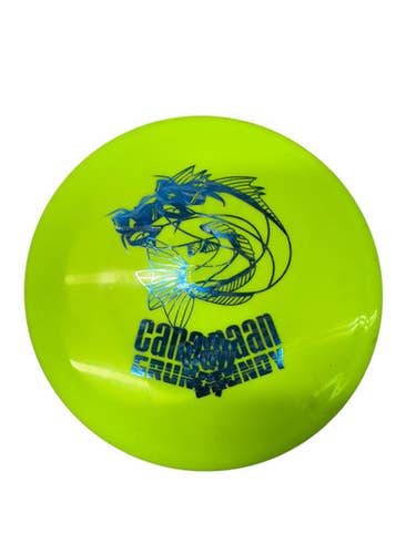 Used Discraft Teebird Disc Golf Driver Optic Yellow 168g 11835-s000205937