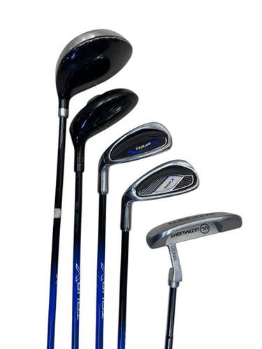 Used Tour X Jr Lh Golf Set Jr Package Set Lh Black 6 Piece 11835-s000208188
