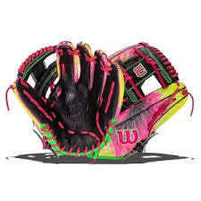 New Wilson A2000 1786 Party Animal Tie Dye 11.5" Rh Glove 11835-wilwbw102223115