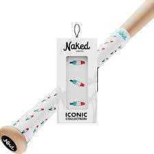 New Naked Iconic Series American Treat .5mm Bat Grip 11835-50nicpop5