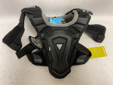 Used True Cadet Lacrosse Shoulder Pads Black Md 11855-s000192421