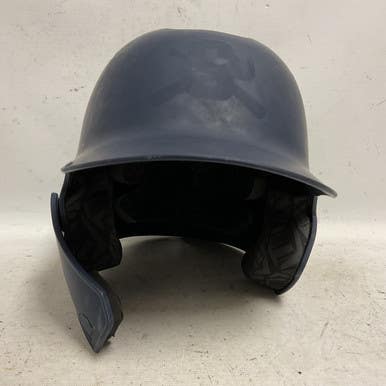 Used Wilson Evoshield Wb5725603ml Batting Helmet W Jaw Guard Navy Blue M L 11855-s000193255