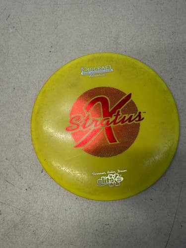 Used Discraft Stratus Disc Golf Driver Pink 168g 11835-s000193377