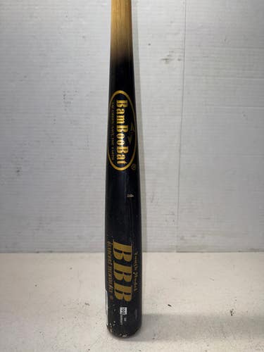 Used Bamboobat Quadcore Youth Model 30” Bamboo Wood Bat - Black Tan 11835-s000193737
