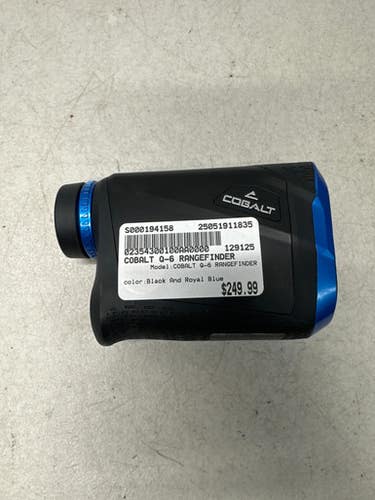 Used Cobalt Q-6 Rangefinder Field Equipment Black And Royal Blue 11835-s000194158