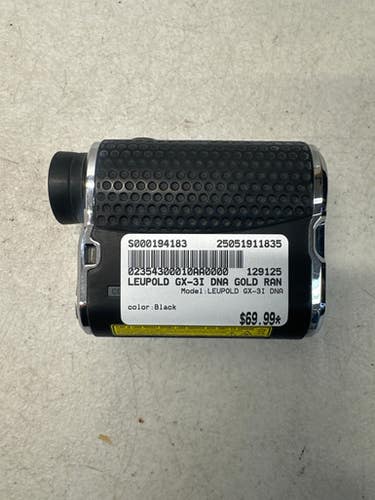 Used Leupold Gx-3i Dna Field Equipment Black 11835-s000194183