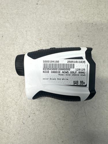 Used Nice Caddie Ncw5 Field Equipment Black And White 11835-s000194190