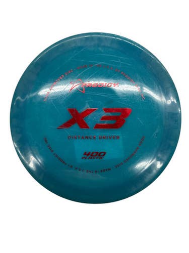 Used Prodigy Disc 400 X3 Disc Golf Driver Royal Blue 11835-s000194966