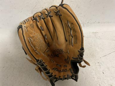 Used Mizuno Ballpark Mmx 110p Baseball Glove Rh Throw Tan 11" 11855-s000201914