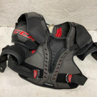 Used Ccm Rbz 130 Senior Shoulder Pads Black And Red S M 11855-s000203438