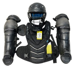 Used Easton Very Best Catchers Chest Protector Black Intermed 11835-s000206437