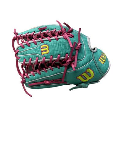 New Wilson A2000 Scot7 Bb Sb Glove Lh Throw Turquoise 12 3 4" 11835-s000207171