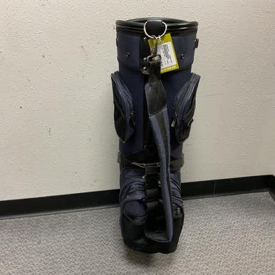 Used Knight Mens Cart Bag Navy Blue 11855-s000202705