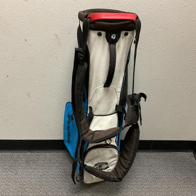 Used Taylormade Flextech Lite Men’s Stand Bag Carolina Blue And White 11855-s000202852