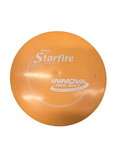 Used Innova Pro Starfire Disc Golf Driver Orange 166g 11835-s000205515