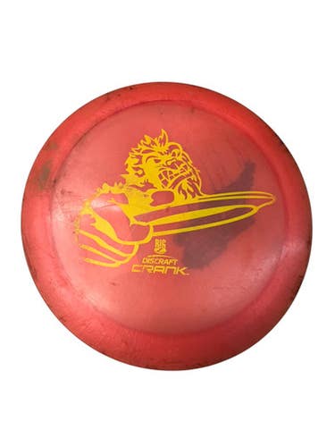 Used Discraft Big Z Crank Pfn Disc Golf Driver Red 11835-s000205643