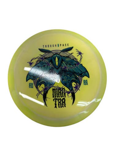 Used Thought Space Athletics Aura Mantra Disc Golf Driver Yellow 169g 11835-s000207929