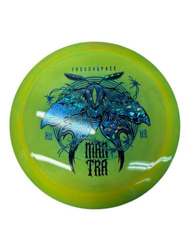 Used Thought Space Athletics Aura Mantra Disc Golf Driver Yellow 169g 11835-s000207930
