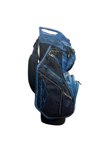 Used Sun Mountain C130 Mens Stand Bag - Navy And Royal Blue 11835-s000205408