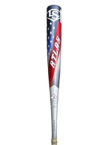 Used 2025 Louisville Slugger Atlas “patriot” 33 30 -3 Bbcor Baseball Bat 11835-s000207597