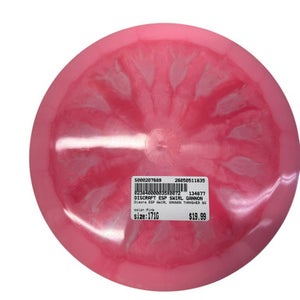 Used Discraft Esp Swirl Gannon Thrasher Bs Disc Golf Driver Pink 171g 11835-s000207689