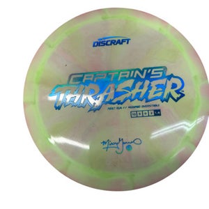 Used Discraft Captains Thrasher Gannon Disc Golf Driver Neon Green 168g 11835-s000207729