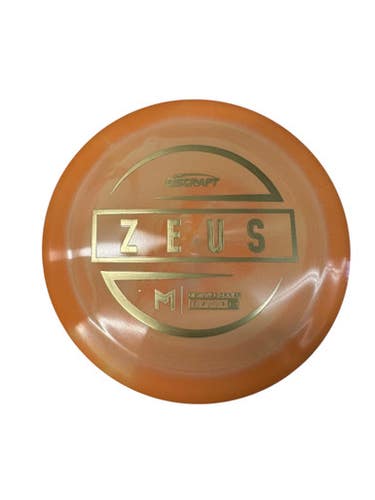 Used Discraft Zeus Disc Golf Driver Orange 169g 11835-s000207815