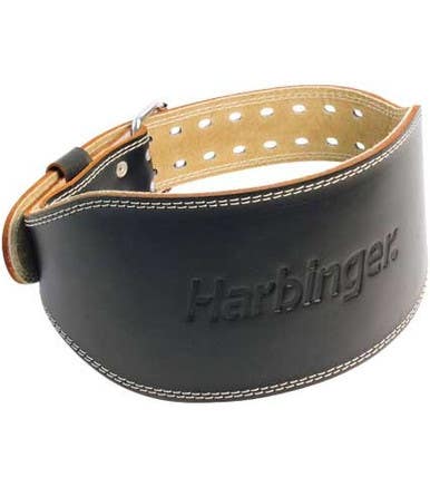 New 6in Padded Leather Belt Md 10299-har28520