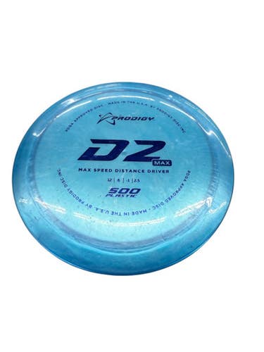 Used Prodigy D2 Max Disc Golf Driver 10299-s000293005