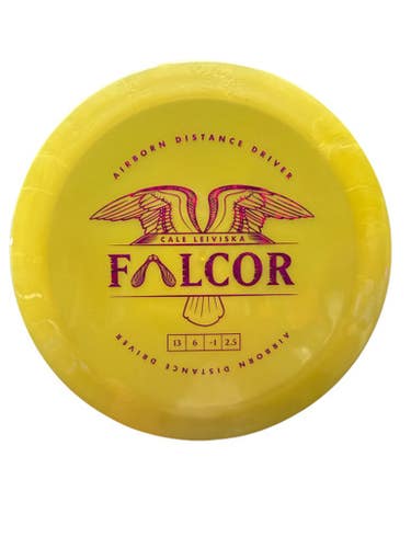 Used Prodigy Disc Cale Leiviska Falcore Disc Golf Driver Yellow 10299-s000293922
