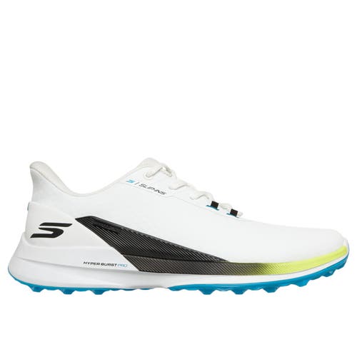 SKECHERS SLIP-INS MENS PURE SI GOLF SHOE WHITE/BLACK/MULTI