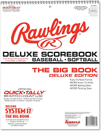 New Rawlings Dlx 17 Scorebook 10299-raw17sbdlx
