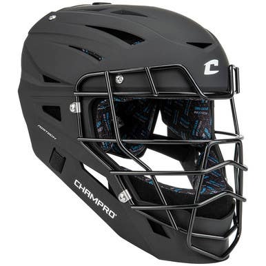 New Champro Hx Boss Catchers Helmet-l 10299-chpcmhxmbl