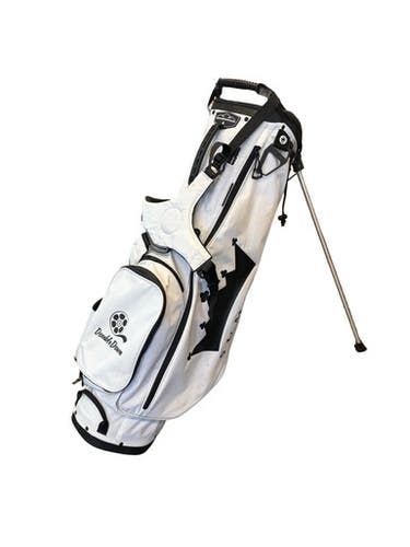 Used Sun Mountain Summit Mens Stand Bag White 10299-s000307943