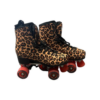 Used Impala Leopard Skates Senior Roller Quad Skates None Senior 10 10299-s000294300