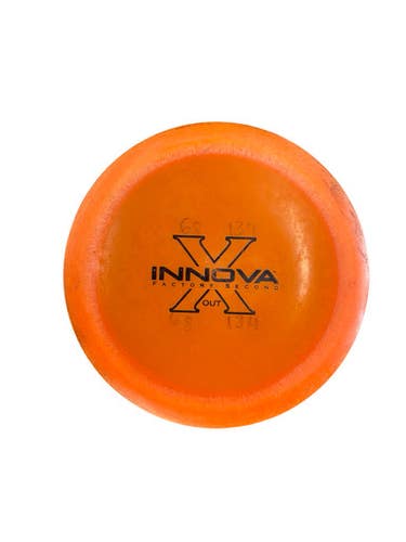 Used Innova Factory 2nd X Out Disc Golf Driver Orange 10299-s000296617