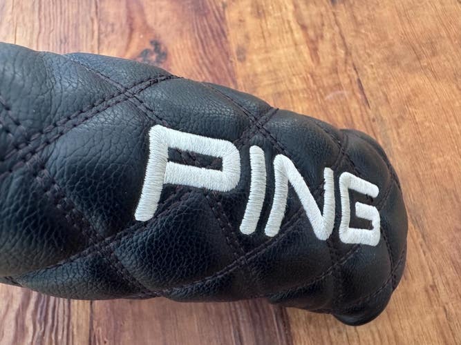 Ping Black Putter Head Cover Near Mint 0206