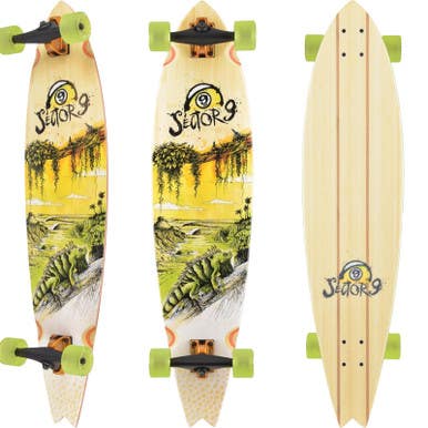 New Sector 9 Offshore Temple Complete Longboard 10299-secb9133c