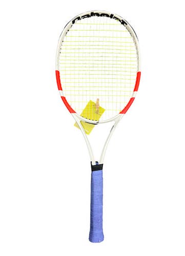 Used Babolat Pure Strike 18x20 Adult Tennis Racquet White 4 3 8" 10299-s000305054