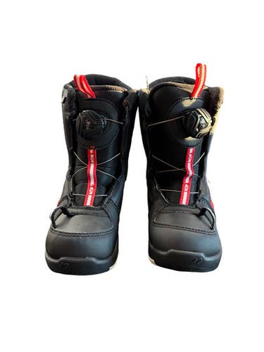 Used K2 Mini Turbo Boys Snowboard Boots Black Junior 02 10299-s000306936
