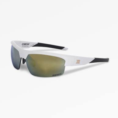 New Marucci Youth Sunglasses Mv463y 2.0 M Wh Gry Gld 11602-mrcmsnv463y2mwgd