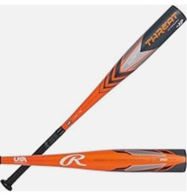 New Rawlings Usa Threat Youth Composite Usa 2 5 8 Barrel Bats 28" 11602-rawus1t1228