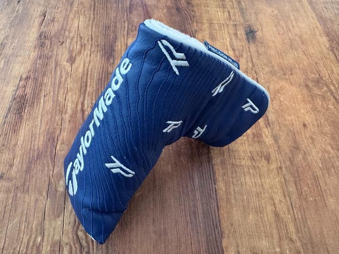 TaylorMade TP Blue Blade Putter Headcover Good Condition 0305
