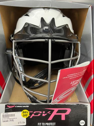 New Cascade Cpvr Lacrosse Helmet 11497-cascpvrs