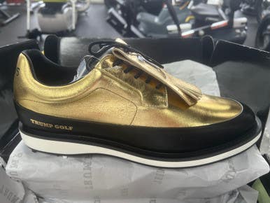 The Trump Presidential Golf Shoes Gold Senior 13 11497-s000150101