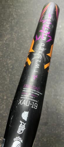 Used Demarini 2019 Twisted Mistress 34 26 Bb Sb Slowpitch Bat 34" 11497-s000150394